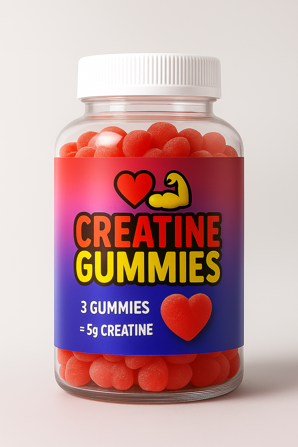 Creatine Gummies (600g Bottle)