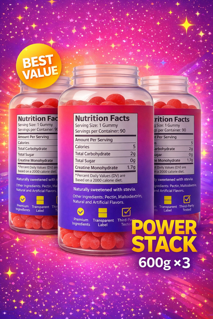 Power Stack (600g ×3) 1.8 kg