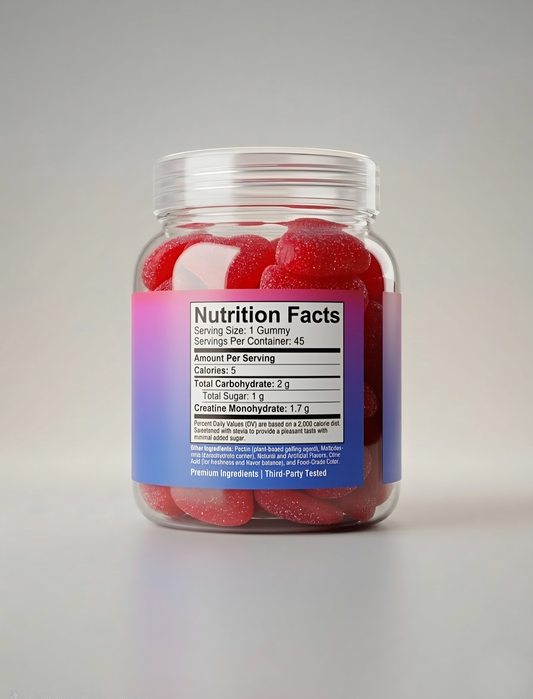 Creatine Gummies (360g Bottle)