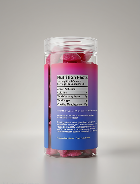 Creatine Gummies (720g Bottle)